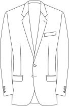 Single Breasted, 2 Button
