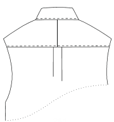 Centre_pleat_split_yoke