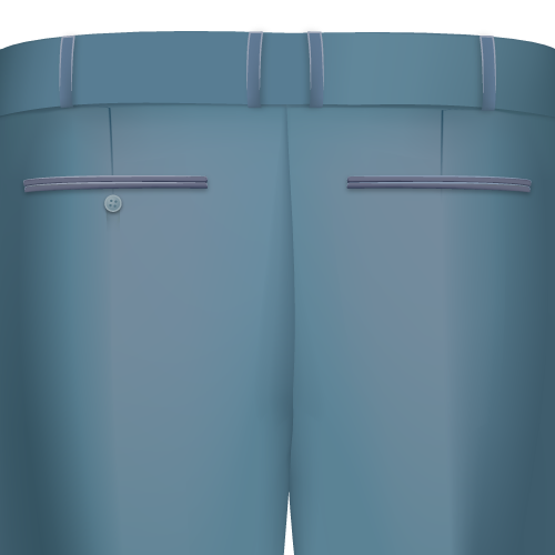 Back Pockets Left Button